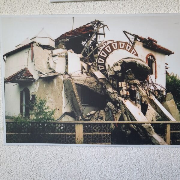 Destruction of mosque in Ahmići